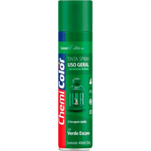 Chemicolor Spray Chemic.Geral Verde Escu.400Ml