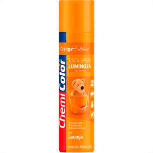 Chemicolor Spray Chemic.Luminosa Laranja 400Ml