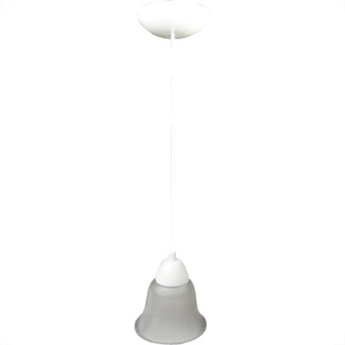 Extraluz Pendente Sino 01L Branco Extraluz Pendente Sino 01L Branco
