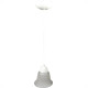 Extraluz Pendente Sino 01L Branco Extraluz Pendente Sino 01L Branco
