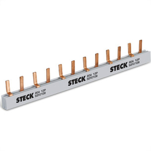 Steck Barramento Bif.2X06 Din 80A
