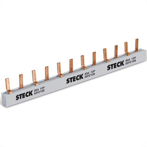 Steck Barramento Bif.2X06 Din 80A