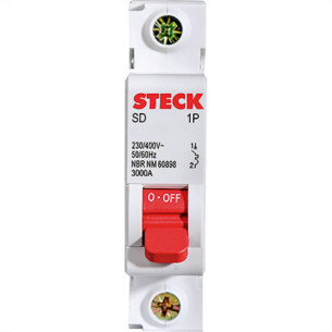 Steck Disjuntor  Din.1P 25A C  3Ka