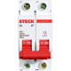 Steck Disjuntor Din.2P 80A C 10Ka Steck Disjuntor Din.2P 80A C 10Ka