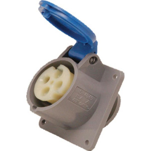 Steck Tomada Emb.2P+T 16A Azul 3046