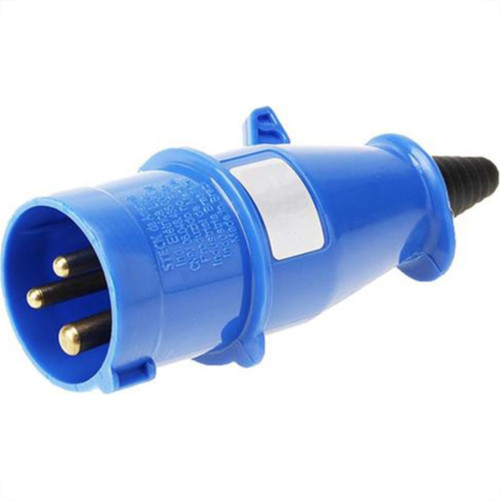 Steck Plug 2P+T 16A Azul 3076 Steck Plug 2P+T 16A Azul 3076
