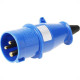 Steck Plug 2P+T 16A Azul 3076 Steck Plug 2P+T 16A Azul 3076