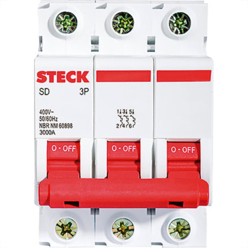 Steck Disjuntor Din.3P 16A C 3Ka Steck Disjuntor Din.3P 16A C 3Ka
