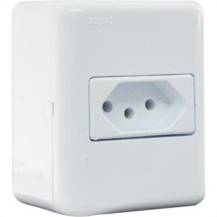 Perlex Sistema X Br C/P 1Tomada  20A 3215