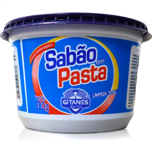 Gitanes Pasta Desengraxante 900Gr - Kit C/12 Pc Gitanes Pasta Desengraxante 900Gr - Kit C/12 Pc