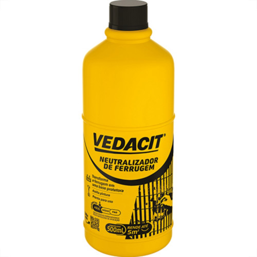 Vedacit Neutraliza Ferrugem 500Ml Vedacit Neutraliza Ferrugem 500Ml
