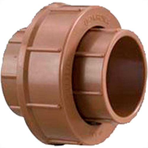 Krona Uniao Soldavel Pvc Liso Liso 50Mmx50Mm - Kit C/10 Pc