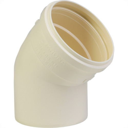 Krona Curva P/Esgoto Curta 100 X 45 Krona Curva P/Esgoto Curta 100 X 45