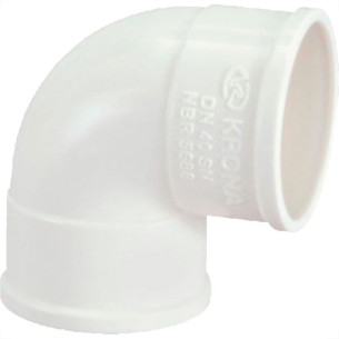 Krona Cotovelo Esgoto . 50 X 90 - Kit C/25 Pc