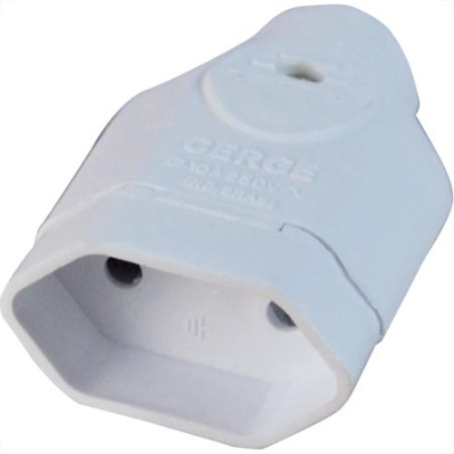 Cerge Pino Femea 2P 10A - Kit C/10 Pc Cerge Pino Femea 2P 10A - Kit C/10 Pc