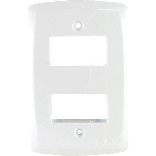 Tramontina Eletrica Placa Tram.Lux 4X2 2Md.Dist-105/206