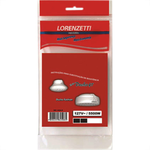 Lorenzetti (Aparelhos) Resist.L&C Bella Ducha 127V - 3056B Lorenzetti (Aparelhos) Resist.L&C Bella Ducha 127V - 3056B