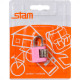 Stam Cadeado C/Segredo 25Mm Cartela Rosa Stam Cadeado C/Segredo 25Mm Cartela Rosa