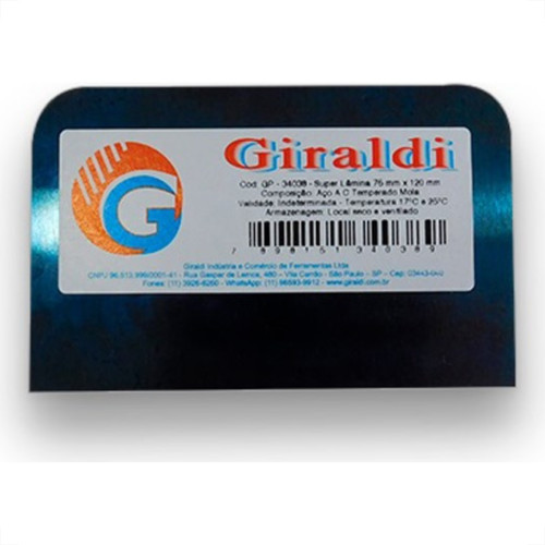 Giraldi Raspilha Aco P/Massa Gir/Asb Giraldi Raspilha Aco P/Massa Gir/Asb