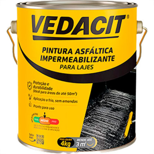 Otto Baumgart Vedacit Massa Asf(Carbolastico)4Kg Otto Baumgart Vedacit Massa Asf(Carbolastico)4Kg