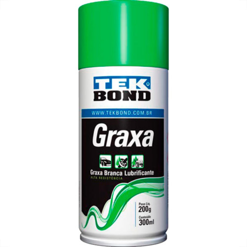 Tek Graxa Em Spray .Branca 300Ml Tek Graxa Em Spray .Branca 300Ml