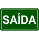 Look Placa Sinal.15X25 Lum.Saida Look Placa Sinal.15X25 Lum.Saida