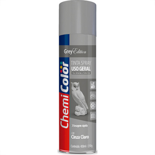 Chemicolor Spray Chemic.Geral Cinza Clar.400Ml Chemicolor Spray Chemic.Geral Cinza Clar.400Ml