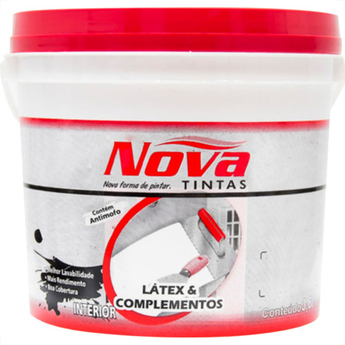 Nova Latex Acri.Econ.Tintas Br. 3,6L Nova Latex Acri.Econ.Tintas Br. 3,6L