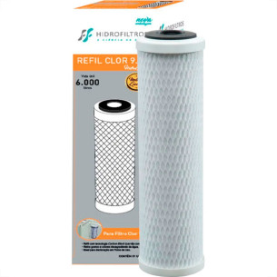 Hidrofiltros Filtros Vela Hidrof Carv.Ativ.9.3/4'' 902-09