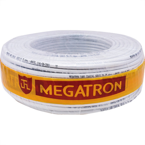 Megatron Fio Tv Coax.Rg59 67% Bc Mega 100Mt Megatron Fio Tv Coax.Rg59 67% Bc Mega 100Mt