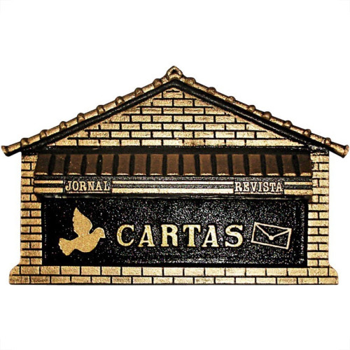 Real Caixa Carta Alum/Chapa.Pto/Ouro - 8 Real Caixa Carta Alum/Chapa.Pto/Ouro - 8
