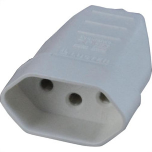 Luster Pino Femea 2P+T  10A - 2079