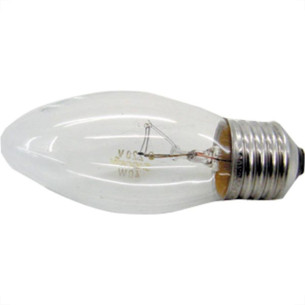 Brasfort Eletrica Lamp Vela Clara E14 40W 127V Brasf - Kit C/10 Pc