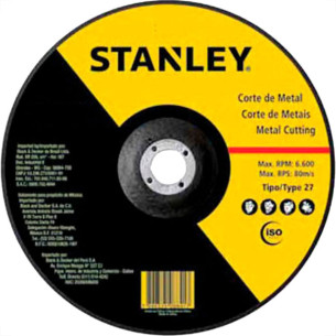 Black & Decker Acessorios Disco Stanley Desbaste 7'' X 7/8