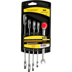 Eda Jg Chave Combinada Catraca 8 A14 5Pc/9Nx
