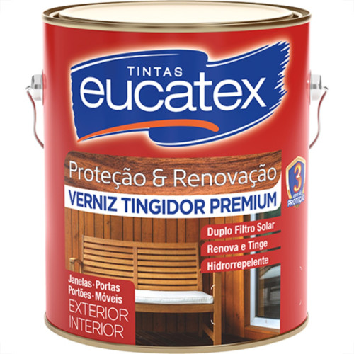 Eucatex Verniz Tingidor Imbuia3,6Gl Eucatex Verniz Tingidor Imbuia3,6Gl