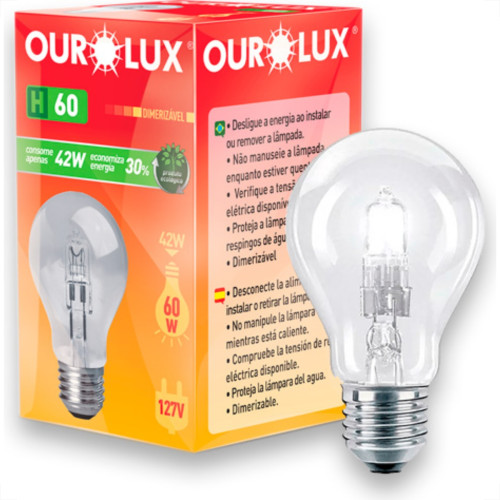 Ourolux Lamp Incand.Halog. 42Wx127V Ourolux Lamp Incand.Halog. 42Wx127V
