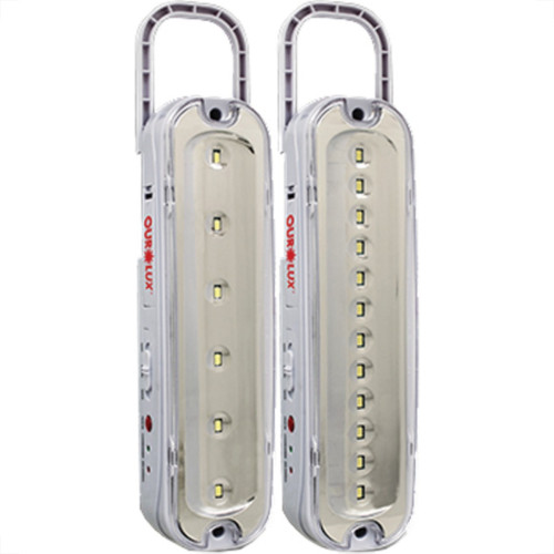 Ourolux Lumin Emerg. 6 Led Pilha Rec Ourolux Lumin Emerg. 6 Led Pilha Rec