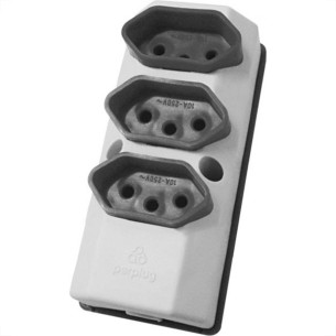 Perlex Tomada Barra 3T 2P+T 20A Cz