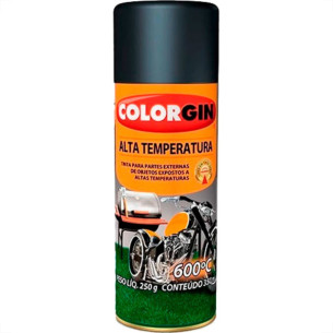 Colorgin Spray  Alta Temp.Preto-5722