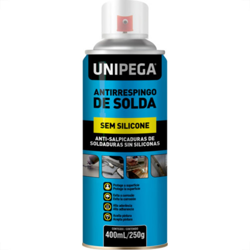 Unipega Anti Respingo Solda 400Ml S/Sil