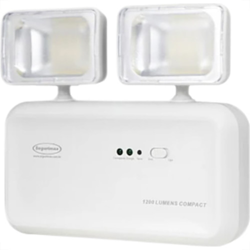 Segurimax Lumin Emerg. Led 1200Lm 2F Segurimax Lumin Emerg. Led 1200Lm 2F