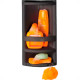 Nitronplast Cantoneira P/Banheiro Preto-095/P Nitronplast Cantoneira P/Banheiro Preto-095/P