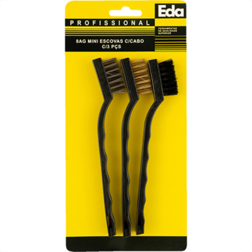Eda Jg Escova Aco Manual C/3Pc 8Ag Eda Jg Escova Aco Manual C/3Pc 8Ag