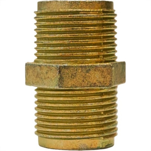 Garden Niple Metal Amarelo 3/8 Garden Niple Metal Amarelo 3/8