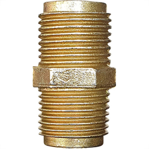Garden Niple Metal Amarelo,1/2 Garden Niple Metal Amarelo,1/2