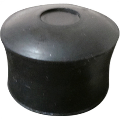 Forsan Ponteira Preta De Borracha Para Cadeira E 3/4 C/20