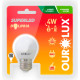 Ourolux Lamp Led Bolinha 4W 2,7K Ourolux Lamp Led Bolinha 4W 2,7K