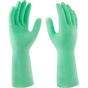 Mucambo Luva Forrada Verde M - Kit C/10 Pr