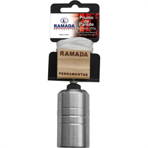 Simetal Prumo De Aco Ramada 3 - 500 Grs Simetal Prumo De Aco Ramada 3 - 500 Grs